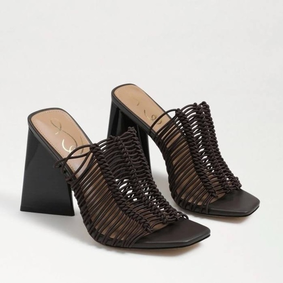 Sam Edelman Laurette Block Heel Mule black - size 8.5 - Picture 1 of 14